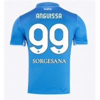 Maglia Calcio SSC Napoli Frank Anguissa #99 Prima Divisa 2024-25 Manica Corta